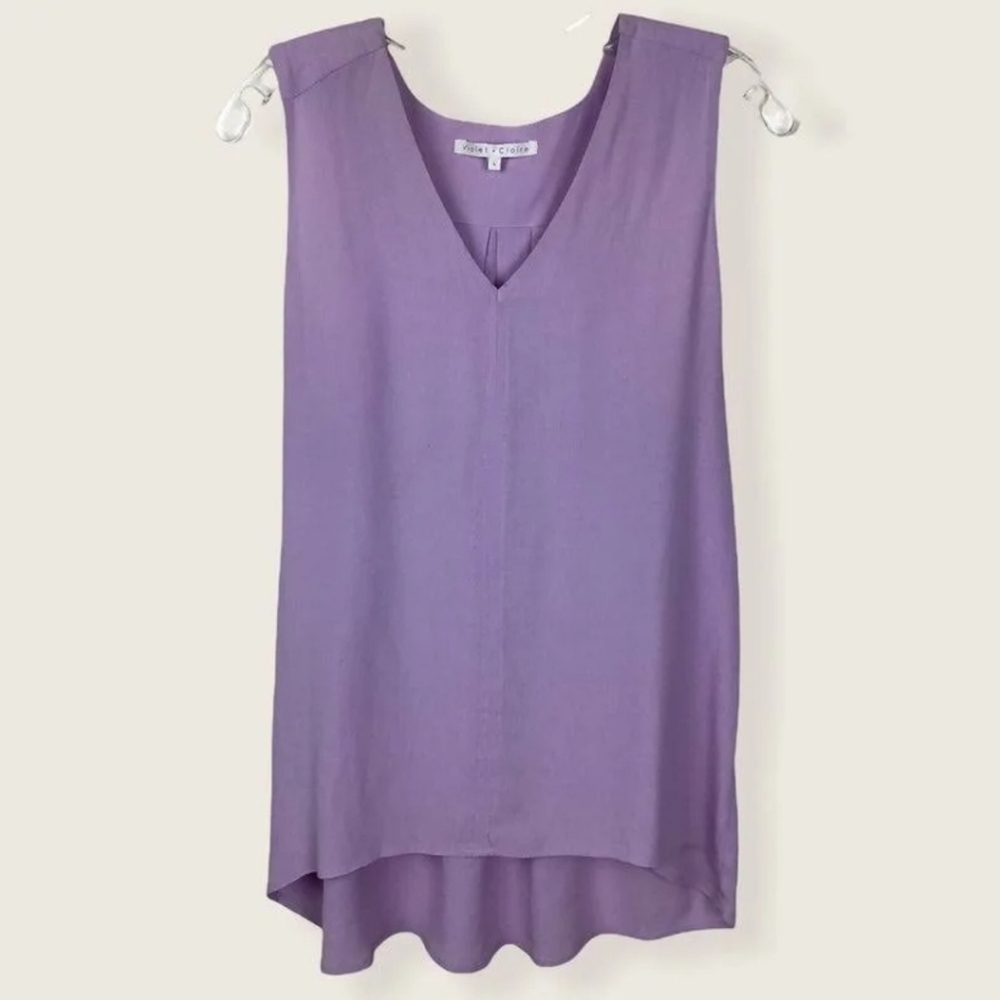 Lavender Tunic Tank